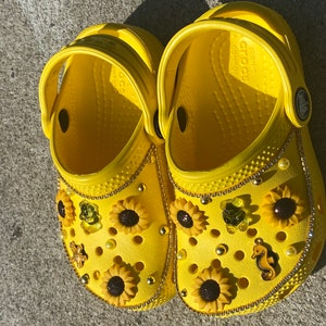 sunflower crocs amazon