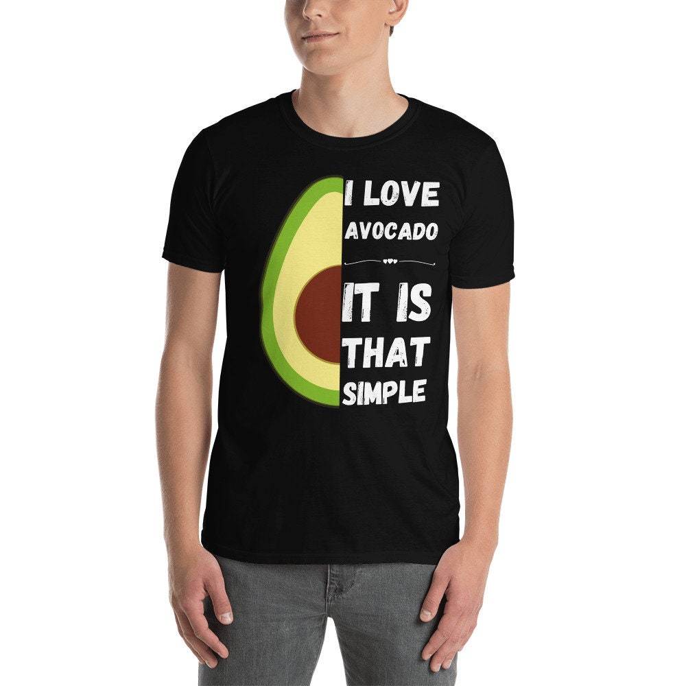 Avocado Shirt Stylish and Funny Avocado Design for Avocado | Etsy