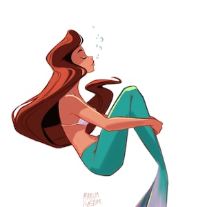 Mermaid illustration
