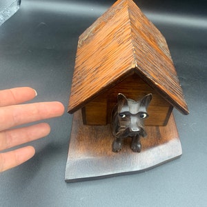 Scatola di sigarette in legno d'epoca