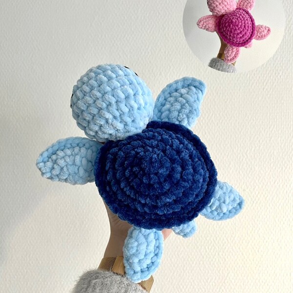 Ensemble Bébé Tortue Crocheté - Chapeau Et Coquille - Photo Nouveau-né - Fait Main