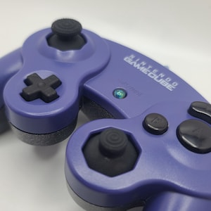 Phob 2.0.5 Modded Custom Gamecube Controller | Indigo Prismatic Colorshift