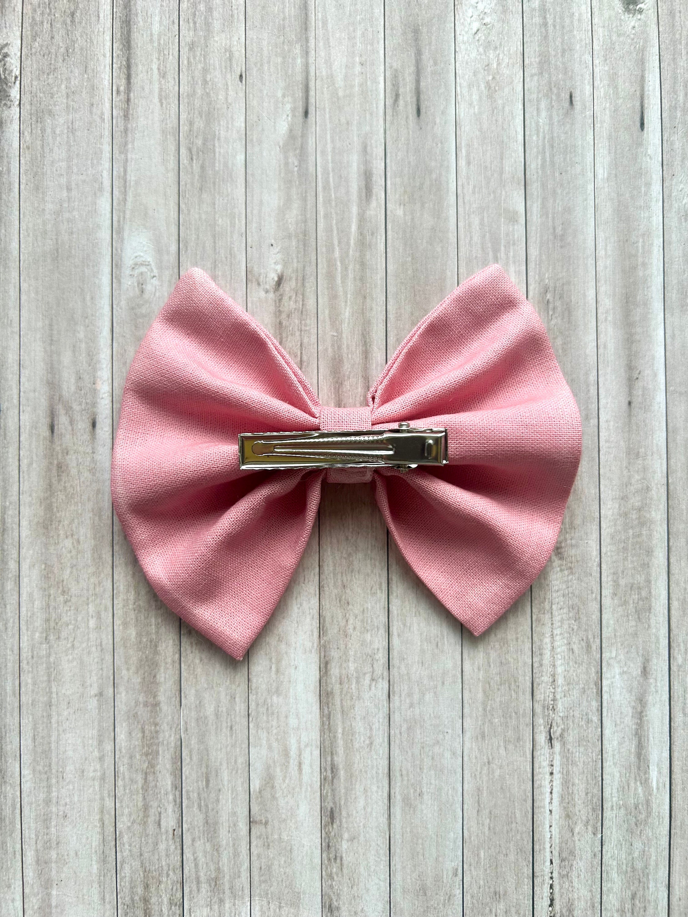 Pink - GS Mirror Work Women's Bow Hair Clip 46