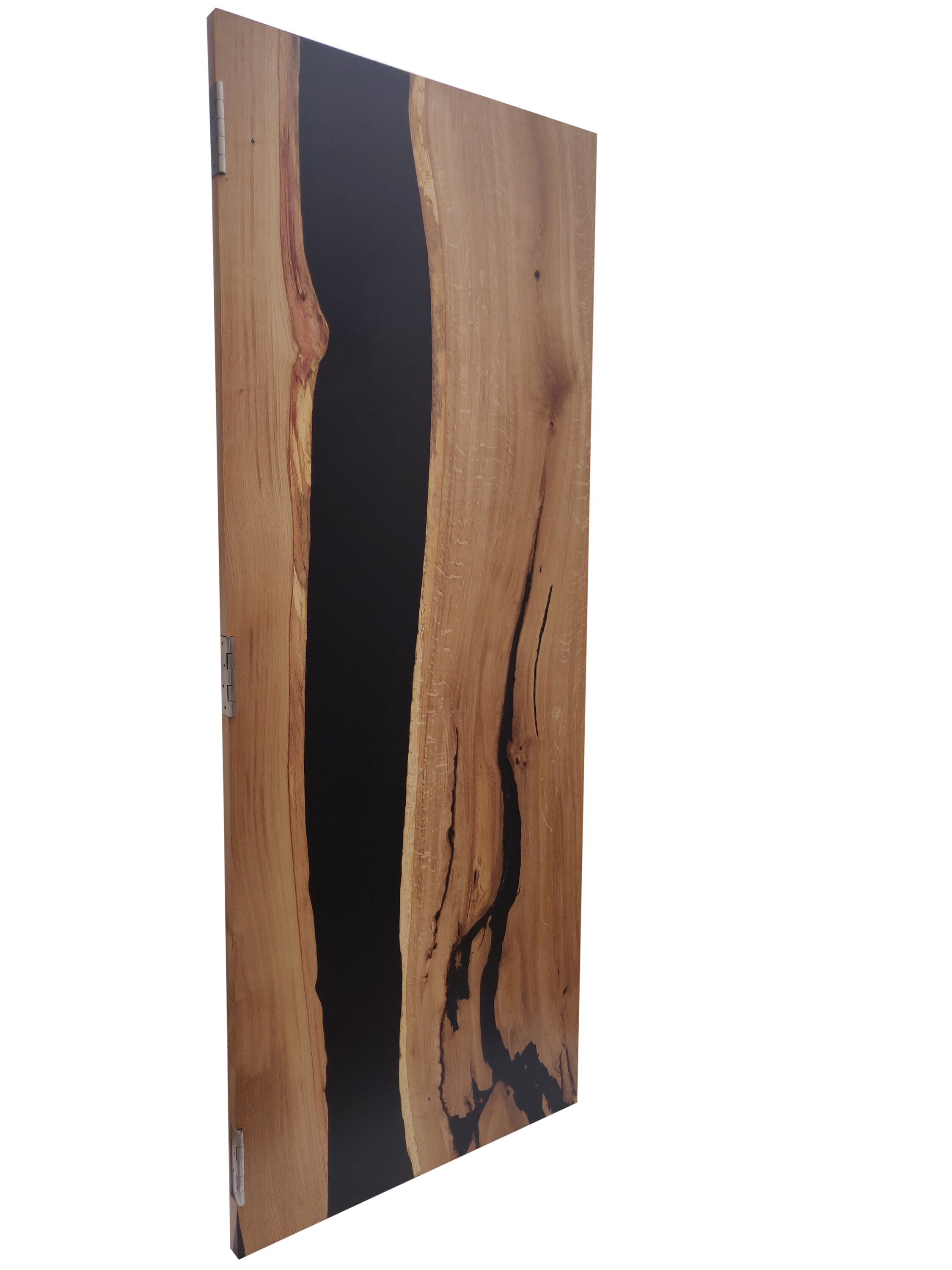 Black Epoxy Door Made to order Barn Door with Epoxy resin and Etsy