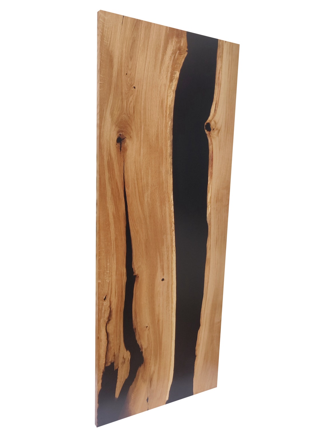 Black Epoxy Door Made to order Barn Door with Epoxy resin and Etsy