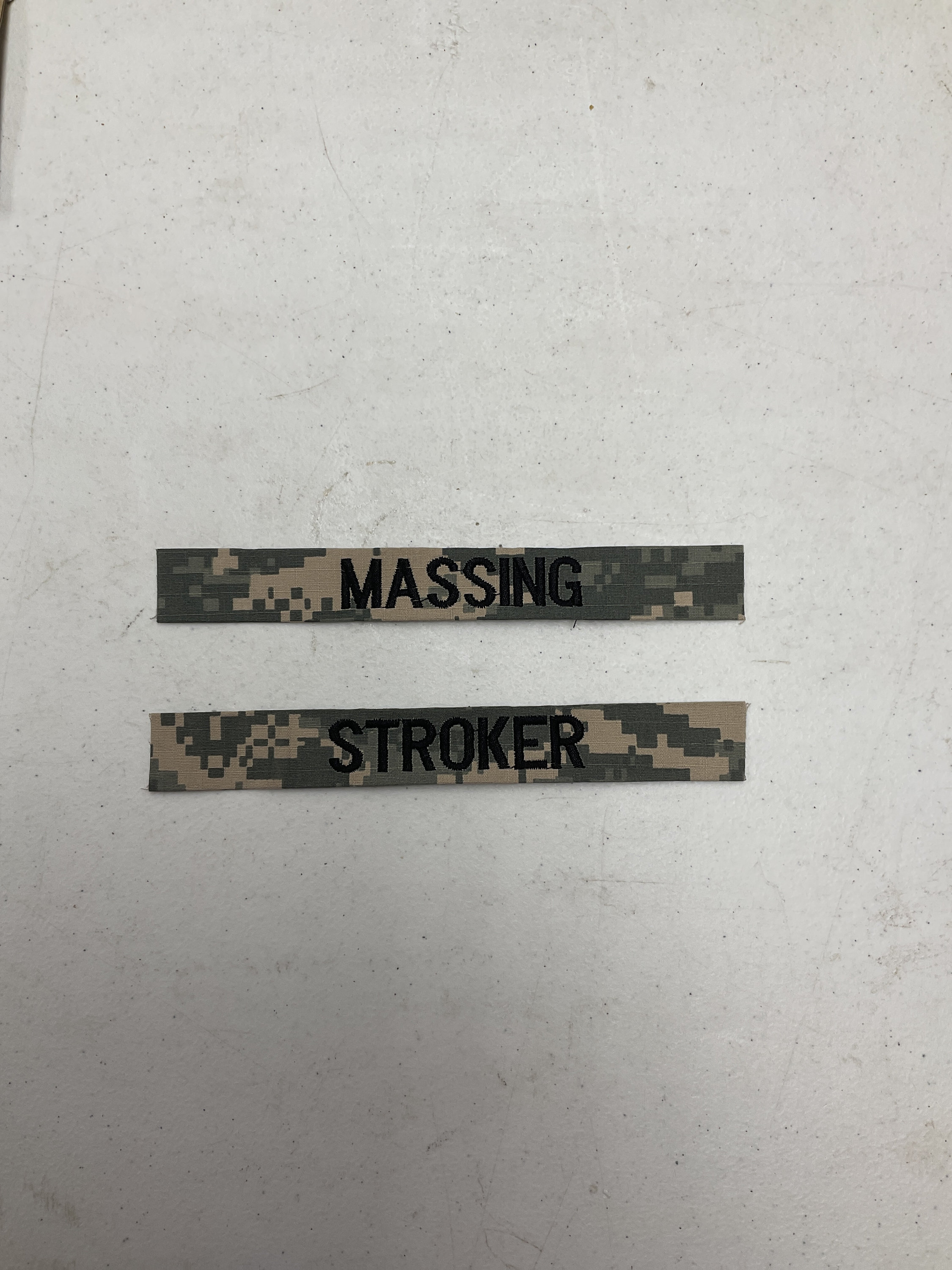 S　ACU NAME TAPE Army acu name tapes hotsell