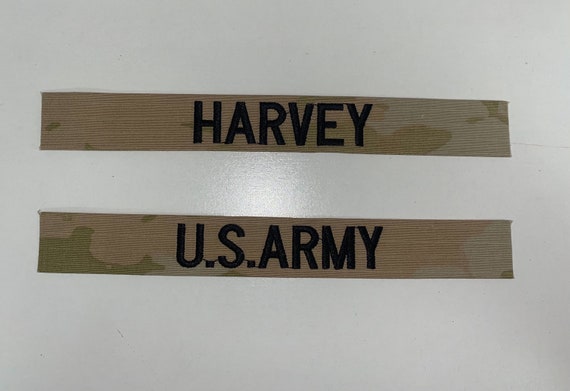 OCP 3 color Army/ Custom name tapes