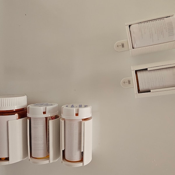 Pill Bottle Organizer Etsy