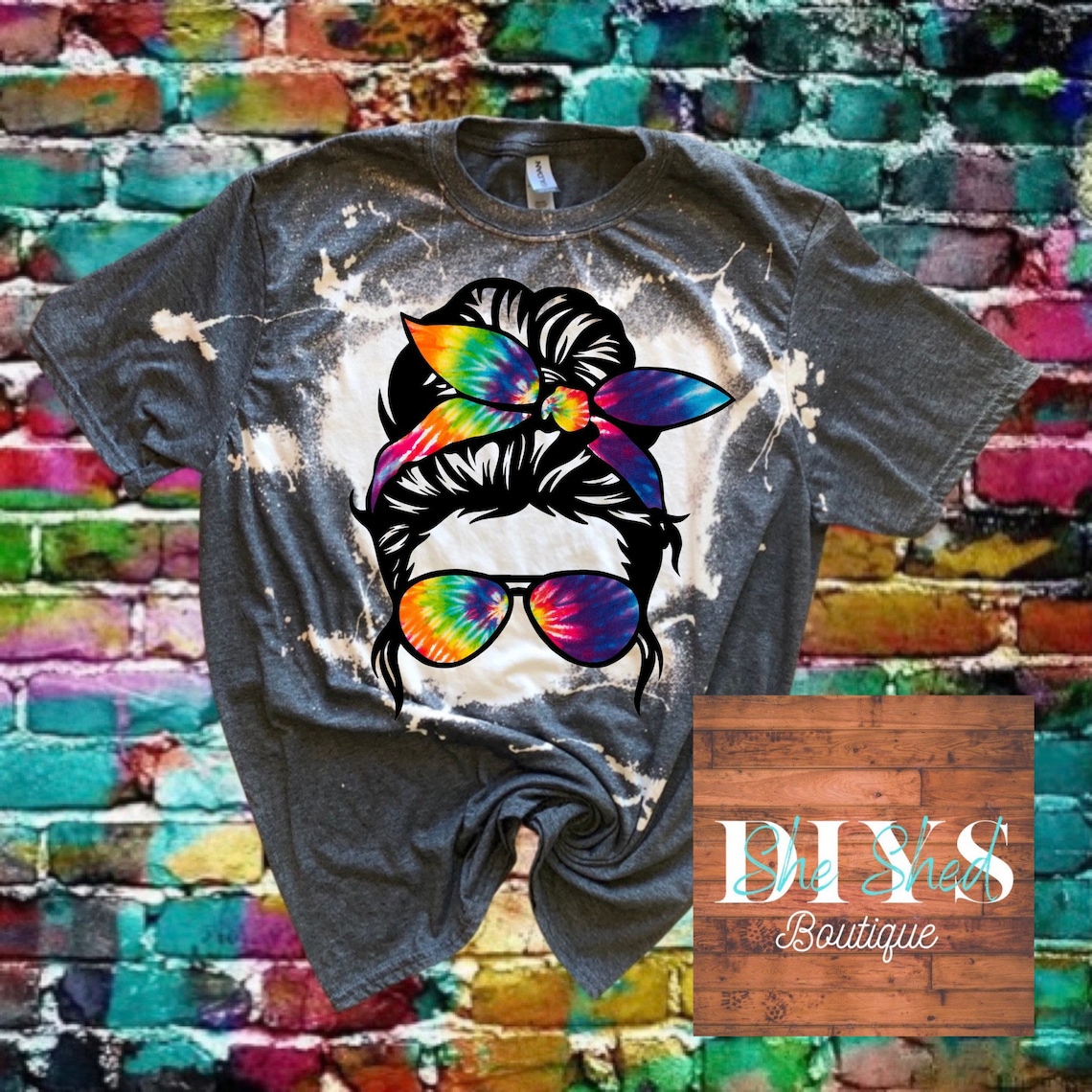 tie dye and sublimation