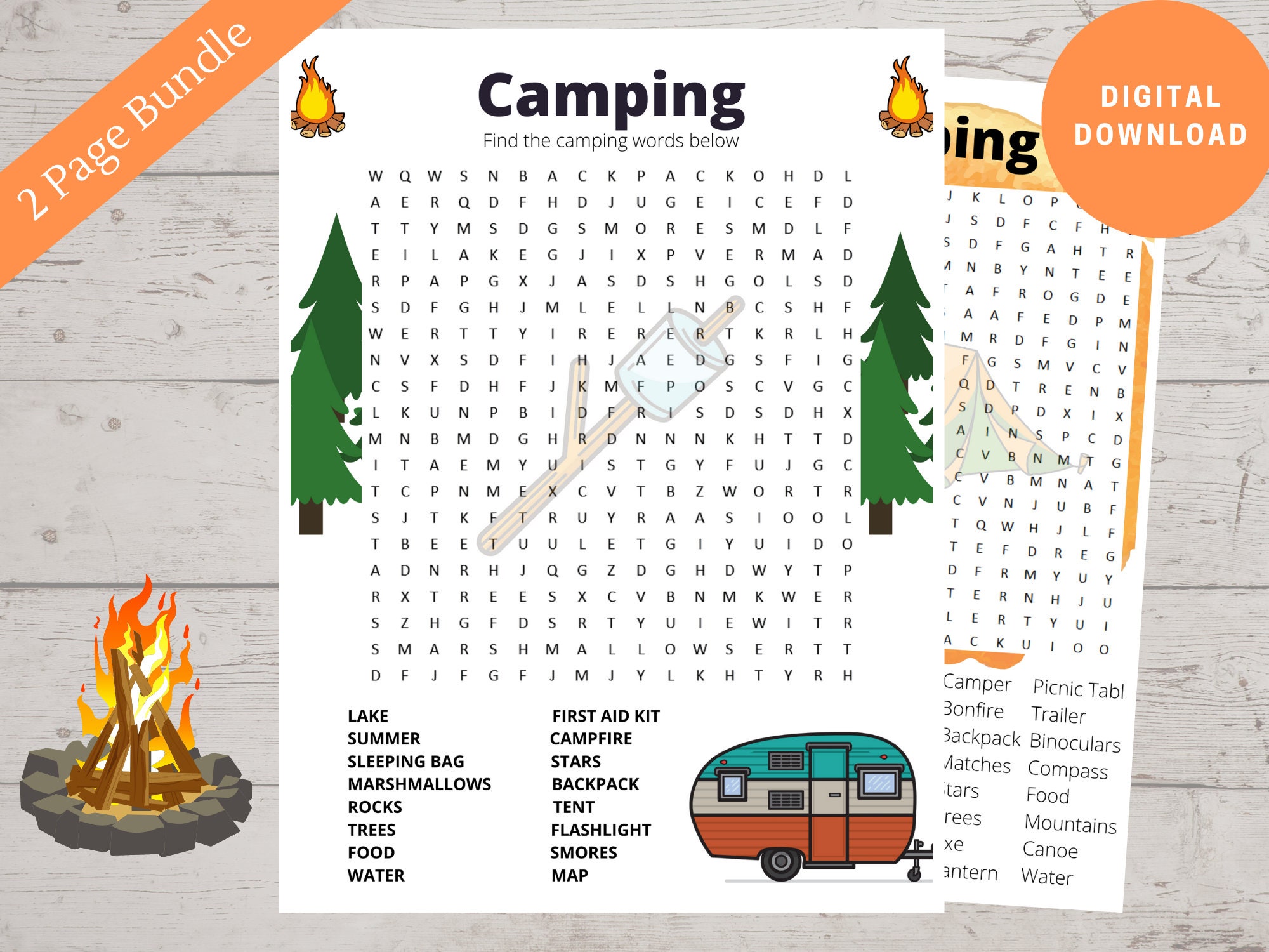 Camping Word Search, Camping Games for Kids, Camping Word Find, Summer Time Fun, Printable Activities for Kids - Etsy camping-word-search-camping-games-for-kids-camping-word-find-summer-time-fun-printable-activities-for-kids-etsy