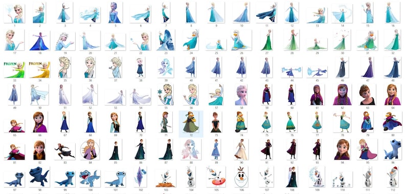 300+ Frozen Clipart PNG image 2