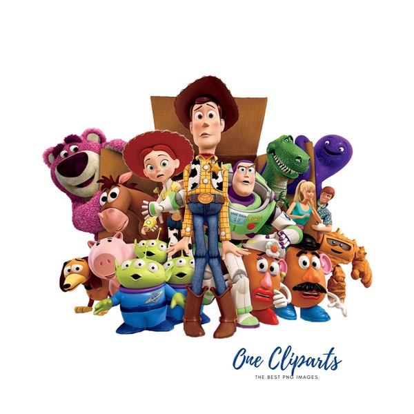 Toy Story Clipart PNG, Pixar clipart