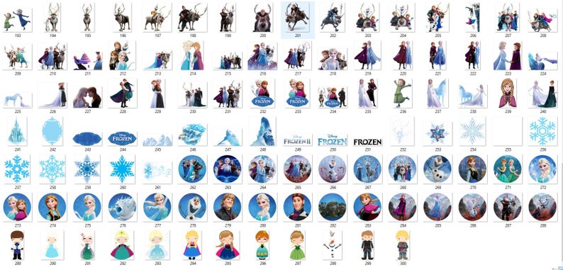300+ Frozen Clipart PNG image 4