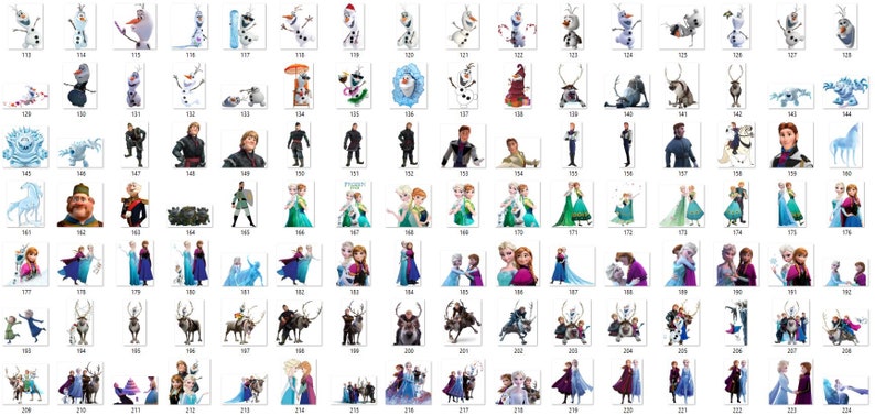 300+ Frozen Clipart PNG image 3