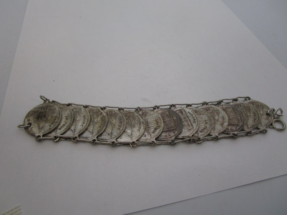Antique Silver Coin Style Souvenir 