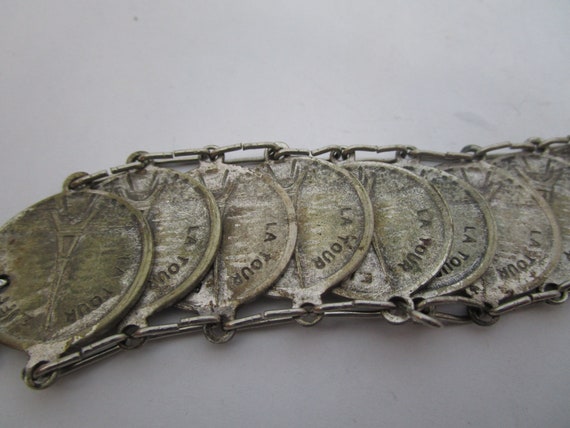 Antique Silver Coin Style Souvenir 