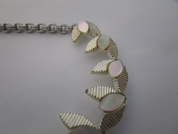 Retro Mid Century Modern Necklace & Earring Set S… - image 3