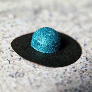 Campione di vernice mega dot ICY BLUE per calligrafia, ornamento ad acquerello scintillante, carta per scrapbooking shabby, cancelleria per bullet journal, regalo per artisti
