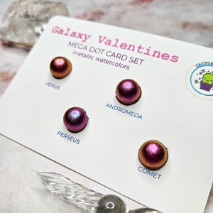 GALAXY VALENTINES Chamäleon Punkt Set zum Ausmalen, Malbuch, einzigartiges Geschenk für Künstler, zum Ausmalen, Scrapbooking, Scrapbooking