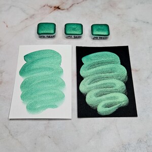 Aquarelle chromée JUST GREEN pour la fabrication de cartes, carte postale vintage de scrapbooking, parfaite pour les débutants et les professionnels, projet créatif