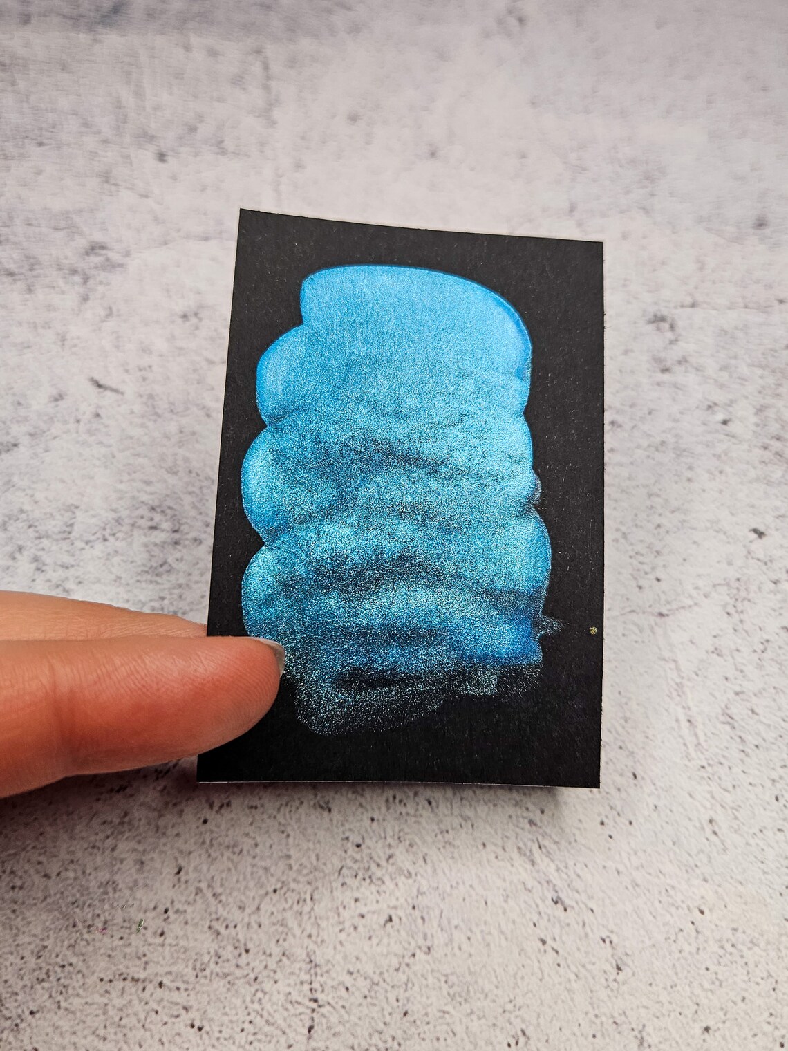 JAVA SHORE Quarter Size Glitter Paint to Cardmaking, Shimmer Watercolor ...