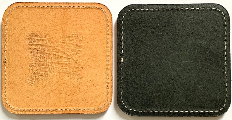 RaspberryFallsBakery Leather Coaster - Thumbnail 5