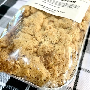 Dutch Apple Crumb Bread; GLUTEN FREE, Amish Made, Small Loaf, Pack of 1