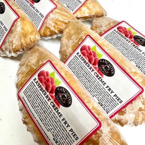 Fry Pie; Raspberry Cream, Amish Made, Pack of 6 - Etsy