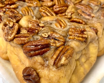 Sticky Buns; Homemade, Pecan, Pack of 6
