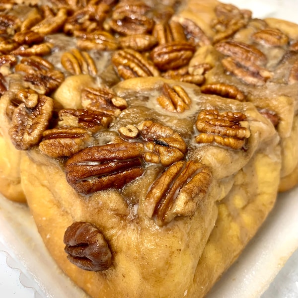 Sticky Buns; Homemade, Pecan, Pack of 6
