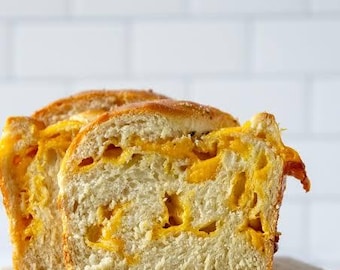 Bread; Cheddar CHEESE, Homemade, Pack of 1 Loaf