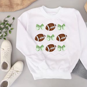 Green football coquette digital download
