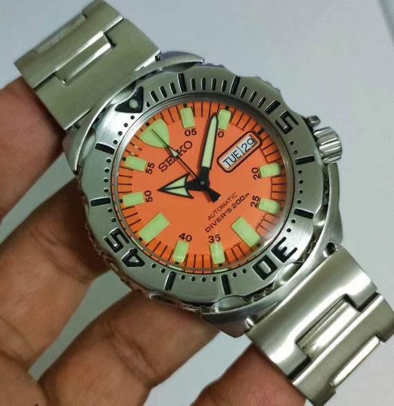 Rare Original Automatic Seiko Orange Monster Gen 1 Watch - Etsy