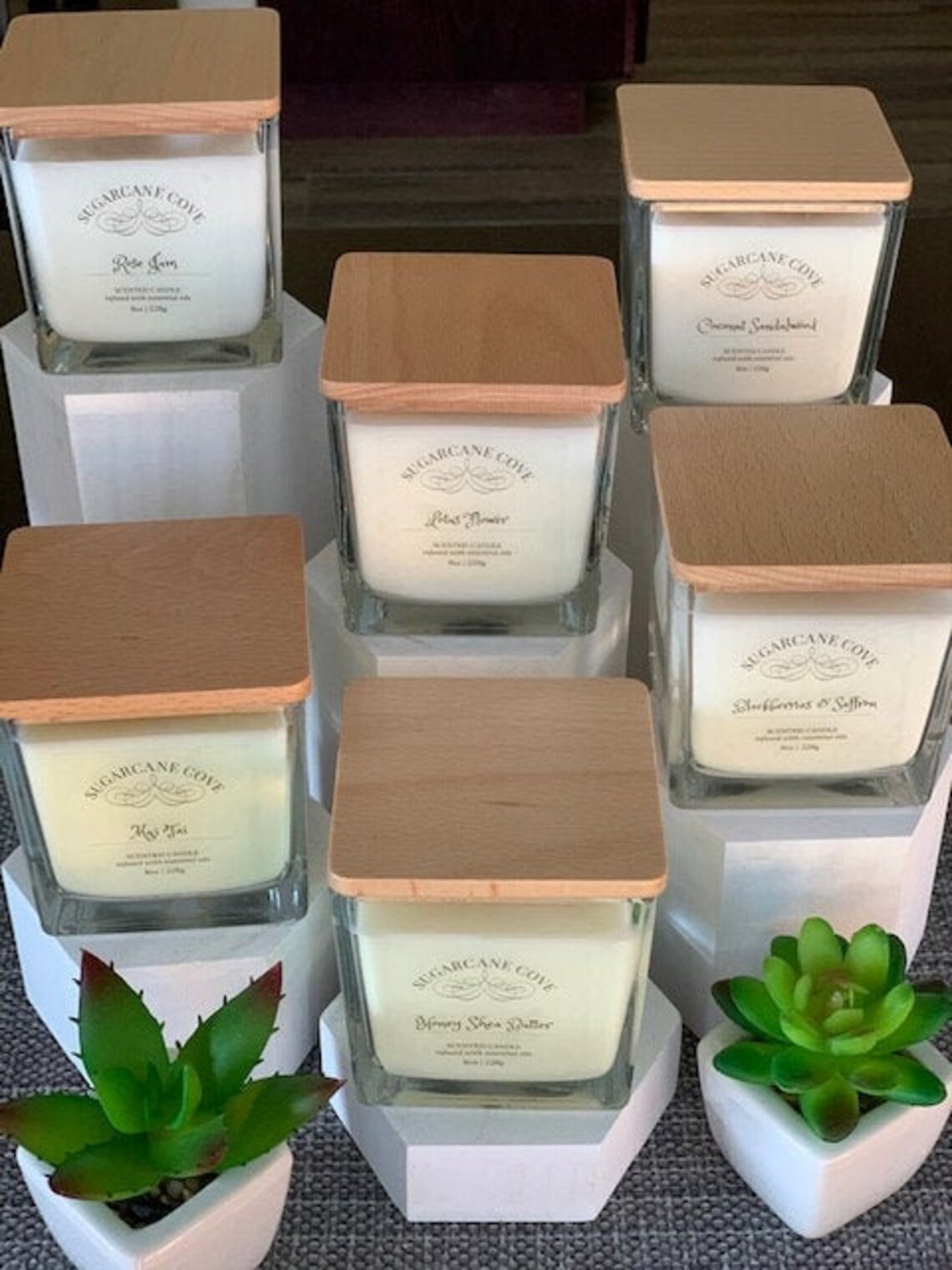 Honey Shea Butter Coconut Soy Candle Scented Candle Etsy