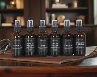 Sprays corporales orgánicos para hombres, spray de fragancia natural, regalos para hombres
