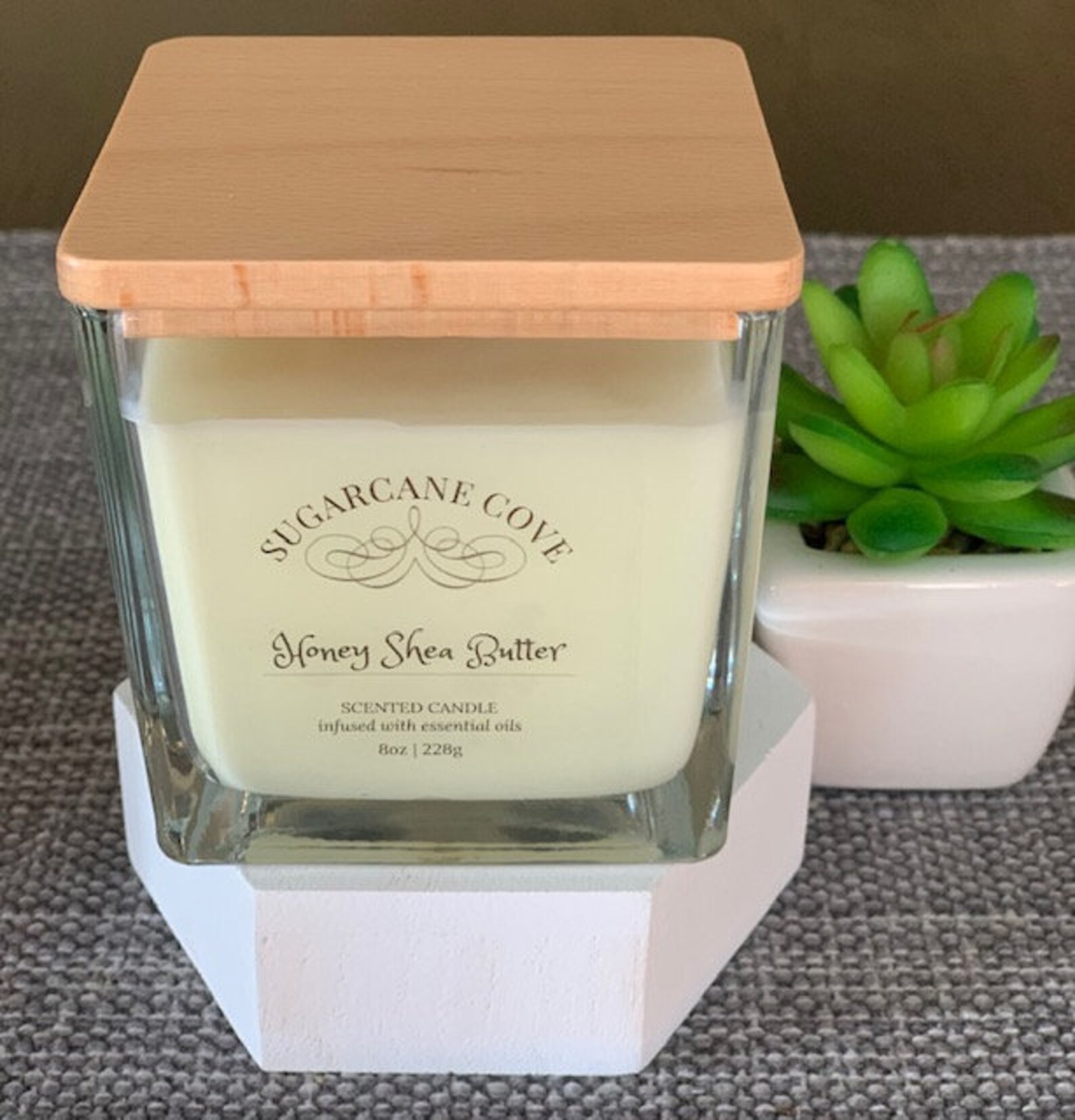 Honey Shea Butter Coconut Soy Candle Scented Candle Etsy