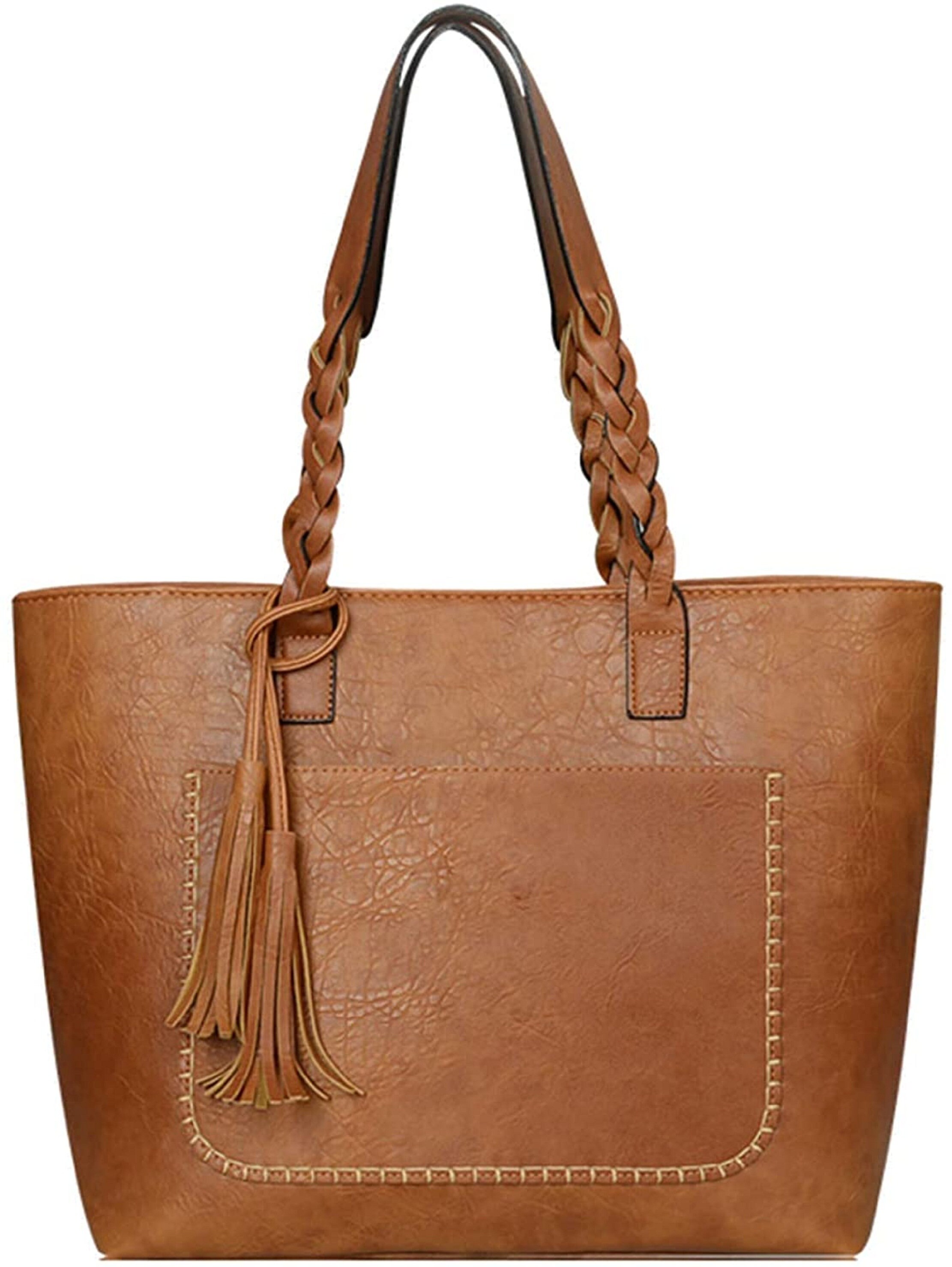 Pure Leather Handbag Full Grain Leather Handbag See This Etsy