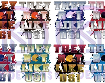 They Not Like Us football designs BUNDLE - PNG format