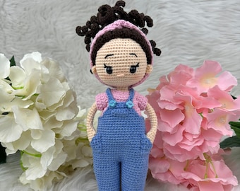 Crochet Miss Rachel doll, Doll for baby, Rachel birthday decoration, Baby shower toy gift, Christmas gift for baby, birthday baby doll