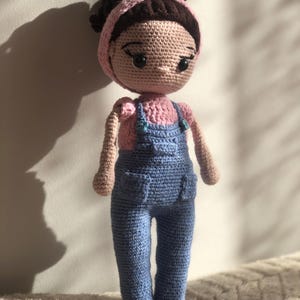 Crochet Miss Rachel doll, Doll for baby, Rachel birthday decoration, Baby shower toy gift, Christmas gift for baby, birthday baby doll