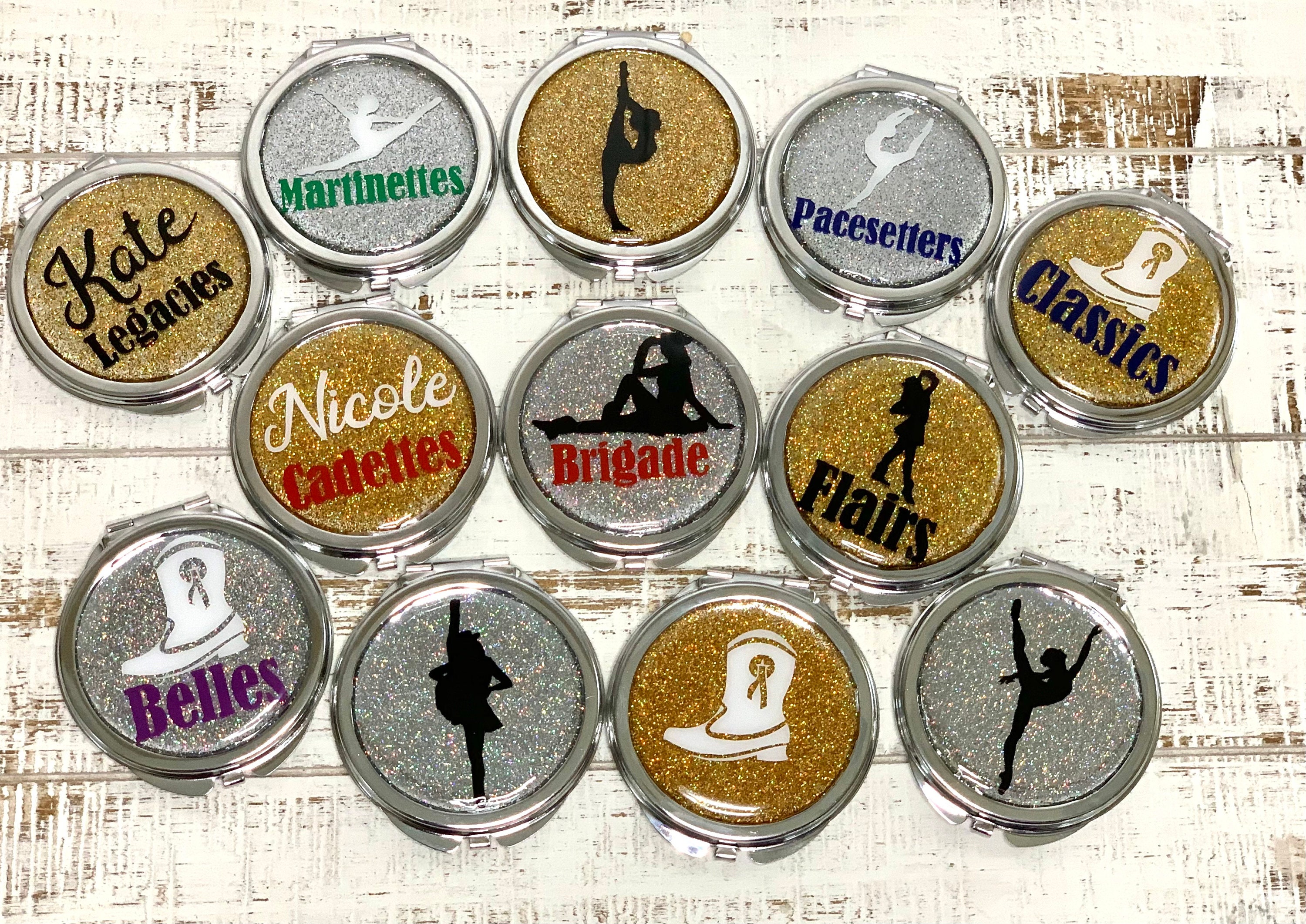 Personalized Drill Team Gift Dancer Mirrors Etsy