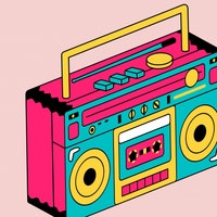 Boombox PNG, 80s Clipart, Hip Hop, Boom Box Clipart, Retro PNG, Boombox ...