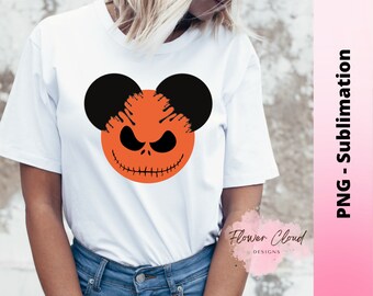 Jack esqueleto Mickey Mouse PNG, parque temático de Halloween Mickey, arquivo cortado, sublimação