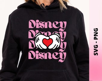 Theme Park Mickey Gloves SVG PNG, Cricut Cut Files