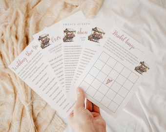 She's Fresh Off The Market Bridal Shower Game Bundle, Fresh Off the Market Bridal Shower Games, Farmer Market Game Bundle Bridal Shower