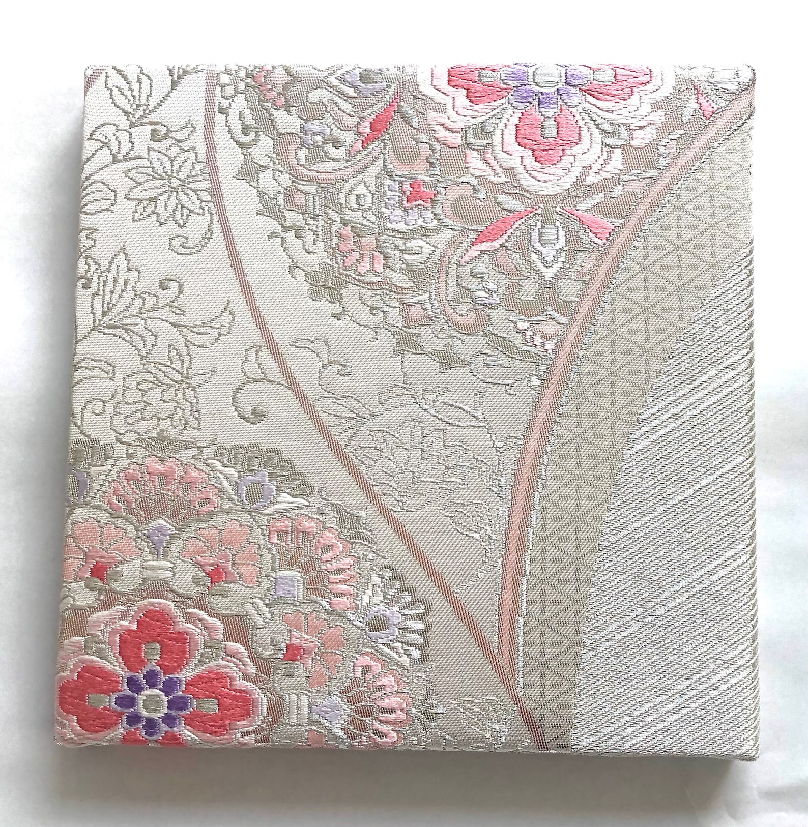Japanese Kimono Obi Fabric Wall Art. Traditional Kimono. Silk Wall