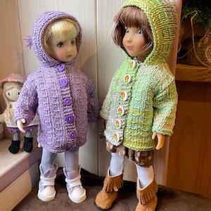 Tutorial/modello ai ferri per le bambole Li'L dreamer di Dianna Effner 28 cm e Siblies di Ruby Red 30 cm