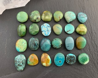 Gemengde vormen Tibetaans turkoois 11-16 mm lange cabochon