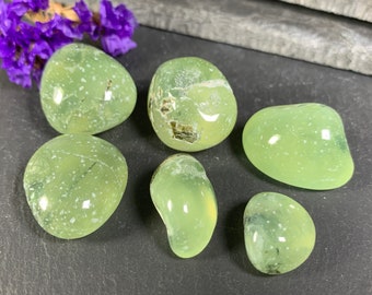 Tumbled Prehnite