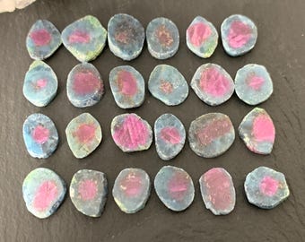 Watermelon Ruby 8-10mm long slice/W441 *